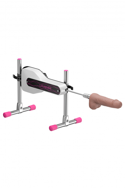 Секс-машина SM Mini Lovense, металл, белый, 31.6 см