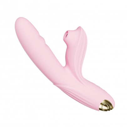 Вибратор с возвратно-поступательными движениями, вакуумом и вибрацией BeYourLover Anita (арт. TX223A)