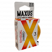 Презервативы MAXUS Sensual №3, анатомические, 3 шт
