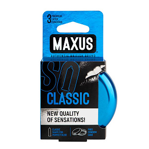 Презервативы Maxus Classic, латекс, 18 см, Ø 5,3, кейс в подарок