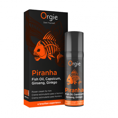Стимулирующий крем для потенции Orgie Piranha Power Cream, 15 мл