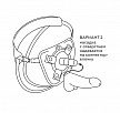 Комплект uni strap 6" harness best of all: трусики с двумя насадками для страпона l 165 мм, d 38 мм,