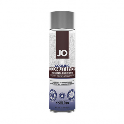 Водно-кокосовый лубрикант с охлаждающим эффектом / JO Lubricant Coco-Hybrid Cooling 4 oz - 120мл.