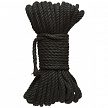 Верёвка для связывания и фиксации MERCI BIND & TIE, 15,24 м, чёрная