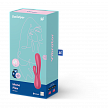 Вибромассажер Satisfyer Mono Flex с возможностью управления через приложение, красный