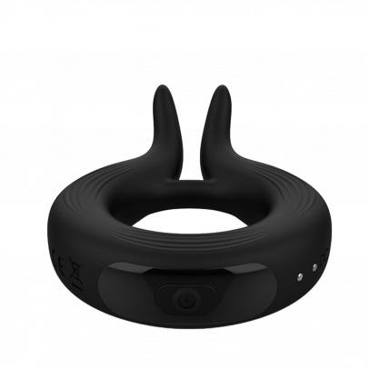 Эрекционное кольцо Marry Me Rechargeable Vibrating Black 33649AL