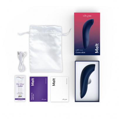 Бесконтактный клиторальный стимулятор We-Vibe Melt, темно-синий (арт. SNEL2SG5)