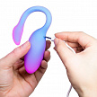 Вибратор Magic Motion Flamingo Max, синий – 2 в 1 вибратор + тренажер Кегеля (арт. 861153z)