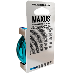 Презервативы Maxus G Spot, латекс, 18 см, Ø 5,4, кейс в подарок