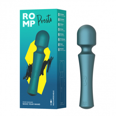 Вибратор-вонд Romp Presto, зеленый (арт. RPPR1SG9)
