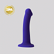 Светящийся фаллоимитатор Strap-on-me Glow-Led Dildo - M, фиолетовый