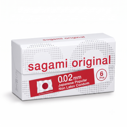Презервативы Sagami Original 002, полиуретан, 6 шт.