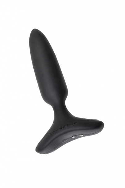 Анальная втулка LOVENSE Hush 2 (XS), черная, 12,1 см, Ø 2,5 см (арт. LE-33)